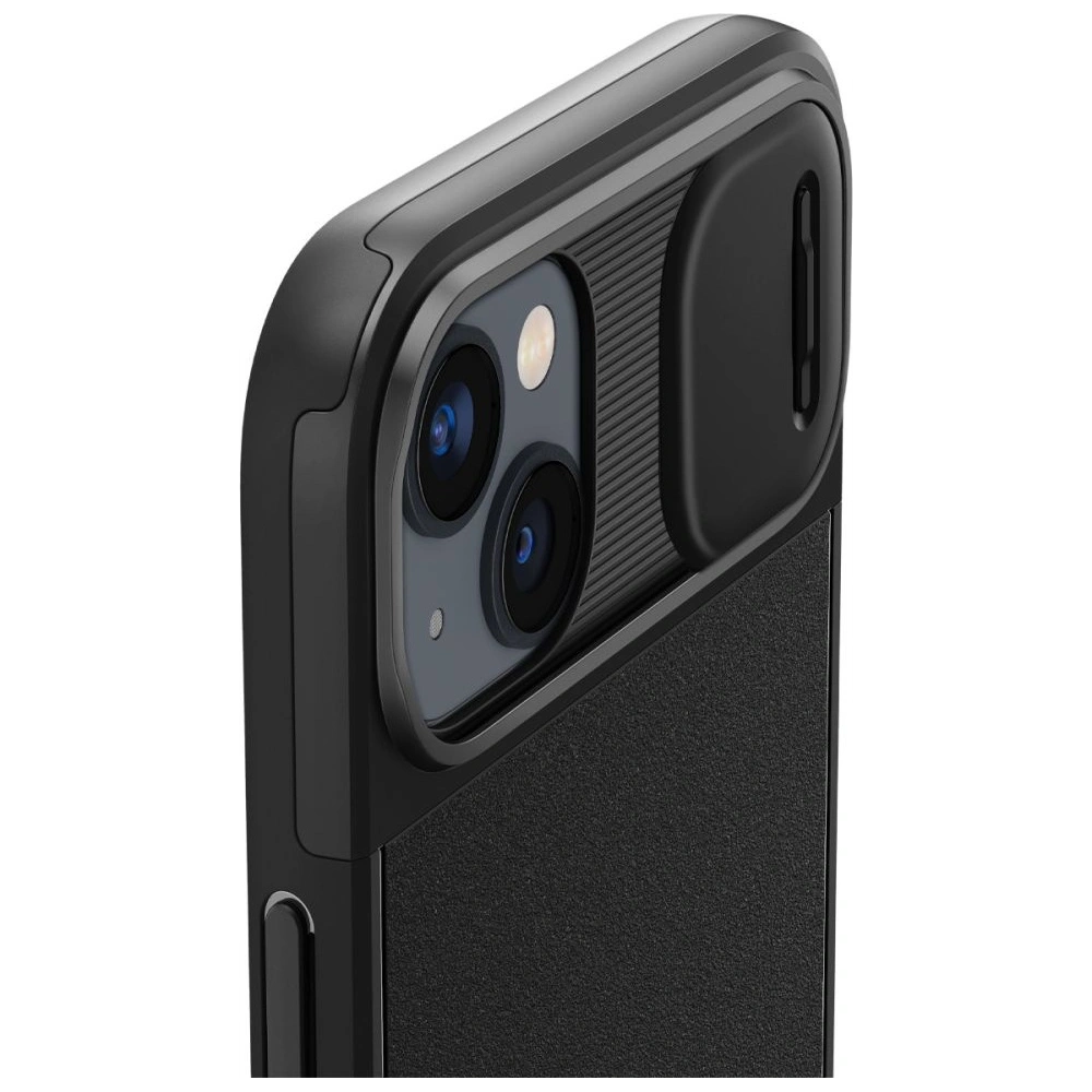 Hurtownia GSM - Case Spigen Optik Armor Mag MagSafe Apple iPhone 14 Plus / 15 Plus Schwarz - SPN2520 - {ean13} - Hurt