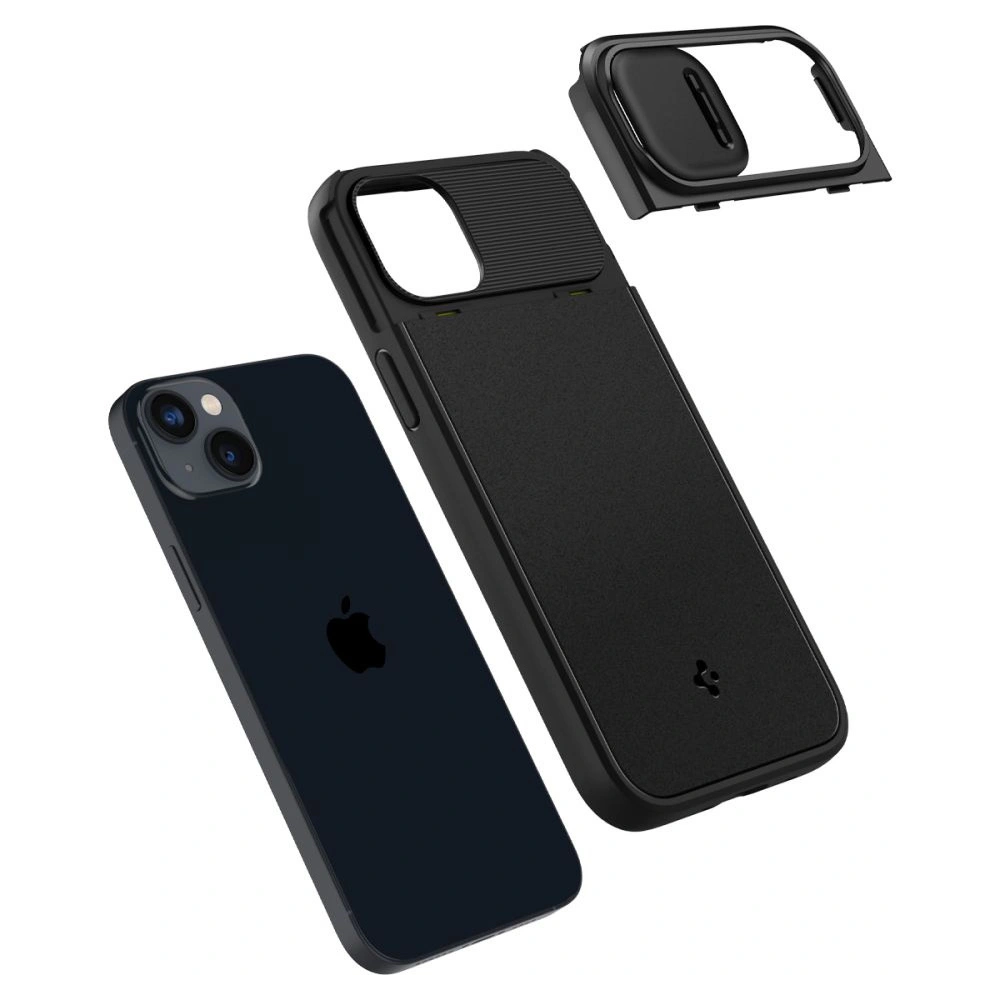 Hurtownia GSM - Case Spigen Optik Armor Mag MagSafe Apple iPhone 14 Plus / 15 Plus Schwarz - SPN2520 - {ean13} - Hurt