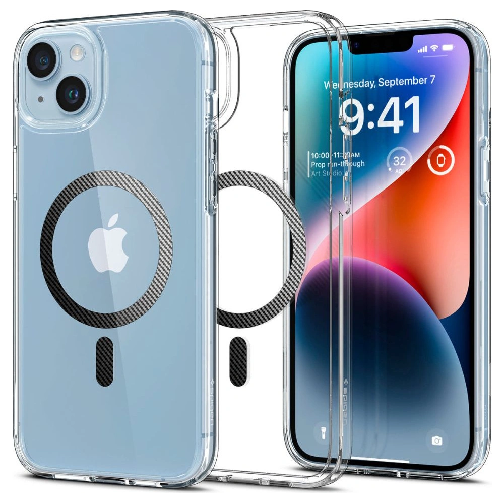 Hurtownia GSM - Case Spigen Ultra Hybrid Mag MagSafe Apple iPhone 14 Plus / 15 Plus Carbonfaser - SPN2523 - {ean13} - Hurt