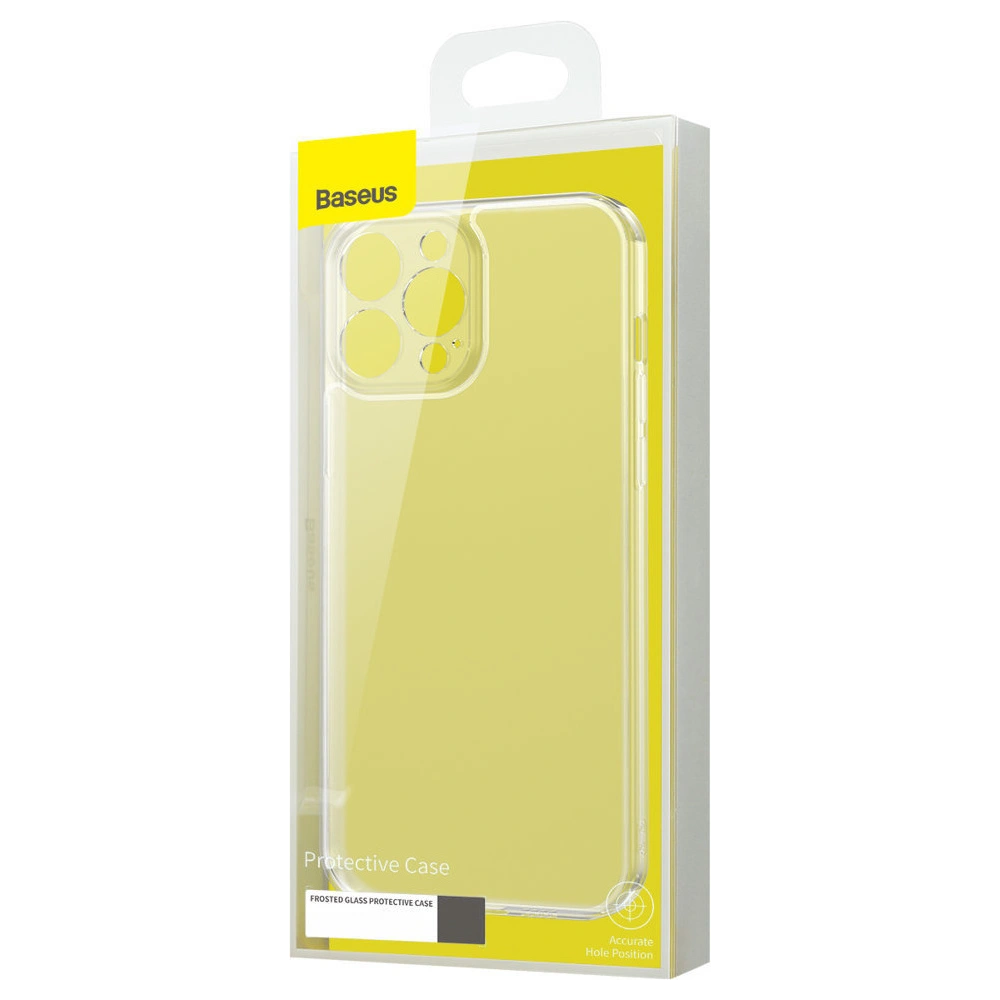 Hurtownia GSM - Etui Baseus Frosted Glass Case Apple iPhone 13 Pro Max negru - BSU3541 - {ean13} - Hurt
