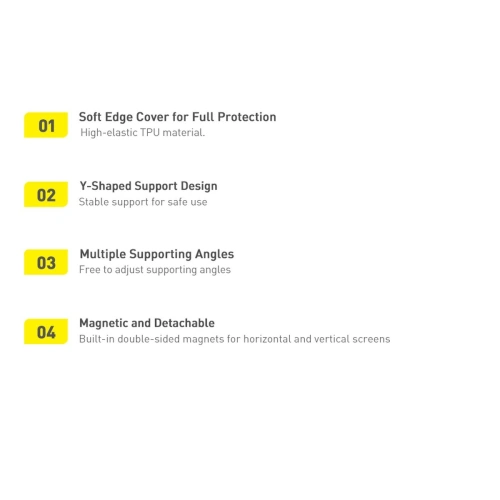 Etui Baseus Safattach Y-type Apple iPad Pro 11 2018/2020/2021 (1., 2. i 3. generacji) biały