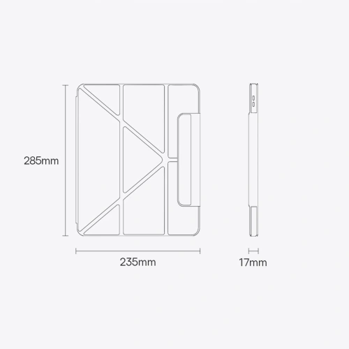 Etui Baseus Safattach Y-type Apple iPad Pro 11 2018/2020/2021 (1., 2. i 3. generacji) biały