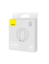 Hurtownia GSM - Magnetyczny pierścień Baseus Halo Series srebrny [2 PACK] - BSU3543 - {ean13} - Hurt