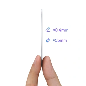 Hurtownia GSM - Magnetyczny pierścień Baseus Halo Series czarny [2 PACK] - BSU3544 - {ean13} - Hurt