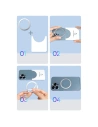 Hurtownia GSM - Magnetický kroužek Baseus Halo Series černý [2 PACK] - BSU3544 - {ean13} - Hurt