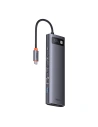 Wholesale HUB Baseus Metal Gleam USB-C 12w1 HDMI / DP / USB Type C / minijack 3.5mm / RJ45 / SD - BSU3545 - {ean13} - Hurt