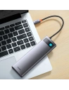 Wholesale HUB Baseus Metal Gleam USB-C 12w1 HDMI / DP / USB Type C / minijack 3.5mm / RJ45 / SD - BSU3545 - {ean13} - Hurt