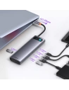 Wholesale HUB Baseus Metal Gleam USB-C 12w1 HDMI / DP / USB Type C / minijack 3.5mm / RJ45 / SD - BSU3545 - {ean13} - Hurt