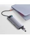 Wholesale HUB Baseus Metal Gleam USB-C 12w1 HDMI / DP / USB Type C / minijack 3.5mm / RJ45 / SD - BSU3545 - {ean13} - Hurt