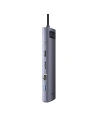 Wholesale HUB Baseus Metal Gleam USB-C 12w1 HDMI / DP / USB Type C / minijack 3.5mm / RJ45 / SD - BSU3545 - {ean13} - Hurt