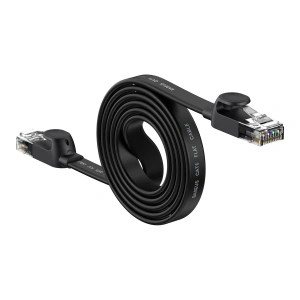 Wholesale Baseus Speed Six Flat Ethernet Cable RJ45 1000Mbps 1.5m black - BSU3548 - {ean13} - Hurt