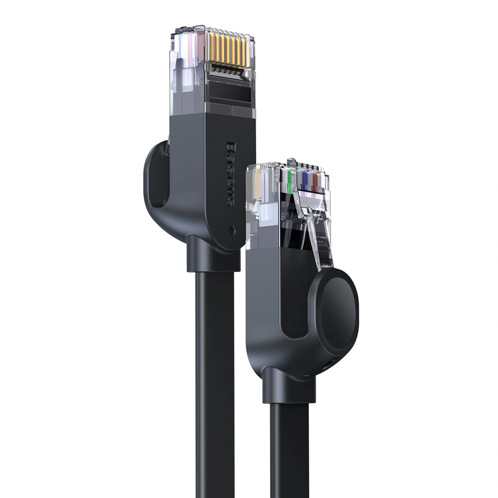 Hurtownia GSM - Flaches Netzwerkkabel Baseus Speed Six RJ45 1000Mbps 10m schwarz - BSU3550 - {ean13} - Hurt