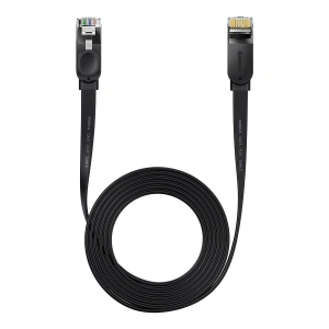 Hurtownia GSM - Lapított hálózati kábel Baseus Speed Six RJ45 1000Mbps 10m fekete - BSU3550 - {ean13} - Hurt