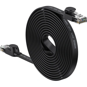 Wholesale Baseus Speed Six Flat Ethernet Cable RJ45 1000Mbps 15m black - BSU3551 - {ean13} - Hurt