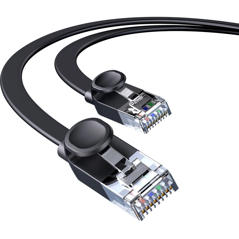 Wholesale Baseus Speed Six Flat Ethernet Cable RJ45 1000Mbps 15m black - BSU3551 - {ean13} - Hurt