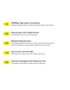 Hurtownia GSM - Flaches Netzwerkkabel Baseus Speed Six RJ45 1000Mbps 15m schwarz - BSU3551 - {ean13} - Hurt