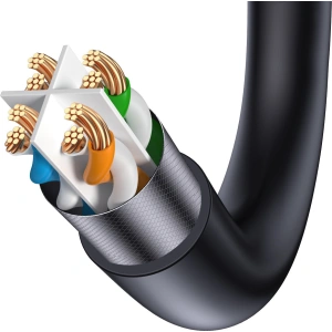 Hurtownia GSM - Hálózati kábel Baseus Speed Seven RJ45 10Gbps 1.5m fekete - BSU3552 - {ean13} - Hurt