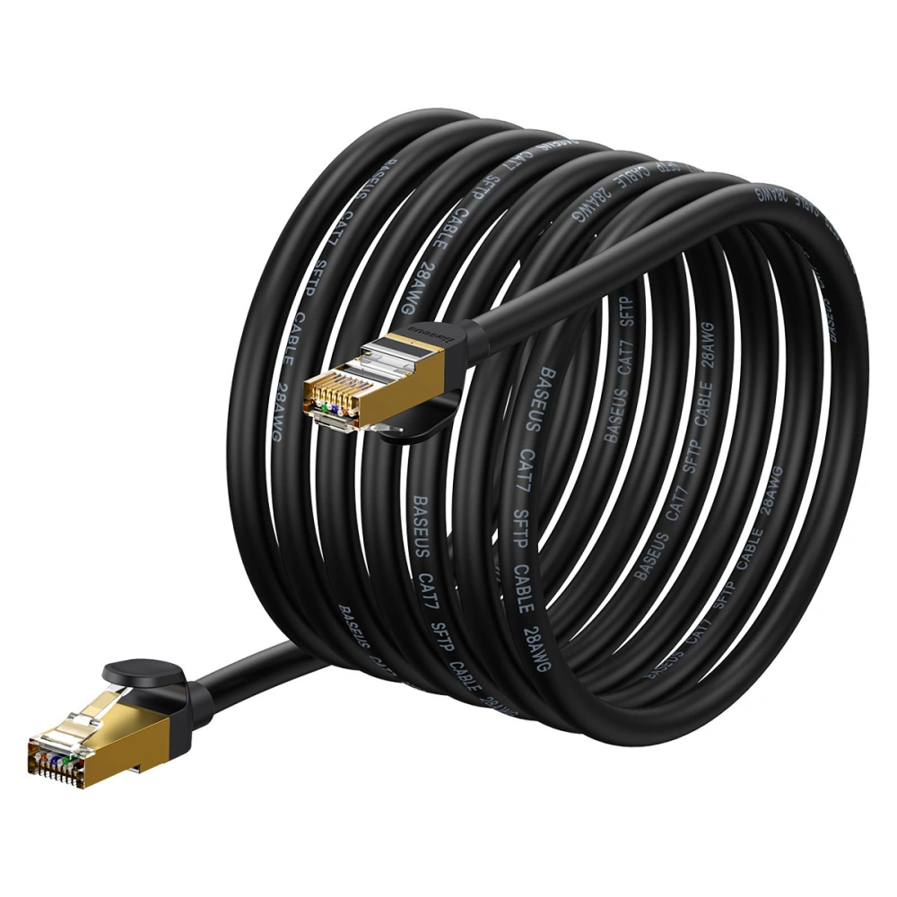 Hurtownia GSM - Cablul de rețea Baseus Speed Seven RJ45 10Gbps 8m negru - BSU3555 - {ean13} - Hurt