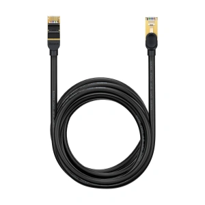 Hurtownia GSM - Hálózati kábel Baseus Speed Seven RJ45 10Gbps 8m fekete - BSU3555 - {ean13} - Hurt