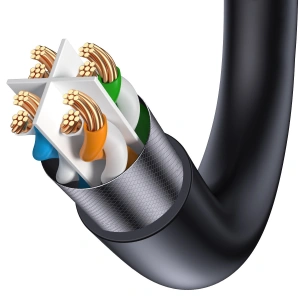 Hurtownia GSM - Hálózati kábel Baseus Speed Seven RJ45 10Gbps 8m fekete - BSU3555 - {ean13} - Hurt