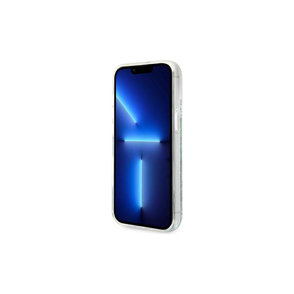 Hurtownia GSM - Etui Guess GUHCP14MLFLSN Apple iPhone 14 Plus / 15 Plus zöld/zöld keménytok Virágos Folyékony Csillámmal - GUE2060 - {ean13} - Hurt