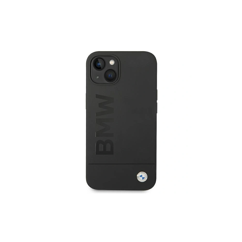 Hurtownia GSM - Case BMW BMHMP14MSLBLBK Apple iPhone 14 Plus / 15 Plus schwarz/black Hardcase Silikon Signatur Logo Magsafe - BMW301 - {ean13} - Hurt