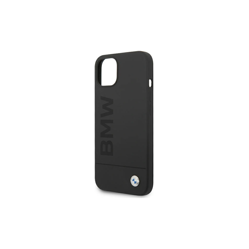 Hurtownia GSM - Etui BMW BMHMP14SSLBLBK Apple iPhone 14 černý/black hardcase Silicone Signature Logo Magsafe - BMW302 - {ean13} - Hurt