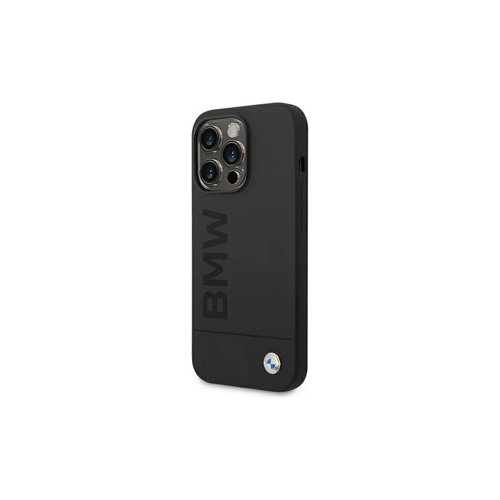 Hurtownia GSM - Etui BMW BMHMP14XSLBLBK Apple iPhone 14 Pro Max fekete/black hardcase Silicone Signature Logo Magsafe - BMW303 - {ean13} - Hurt