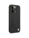 Hurtownia GSM - Etui BMW BMHMP14XSLBLBK Apple iPhone 14 Pro Max fekete/black hardcase Silicone Signature Logo Magsafe - BMW303 - {ean13} - Hurt