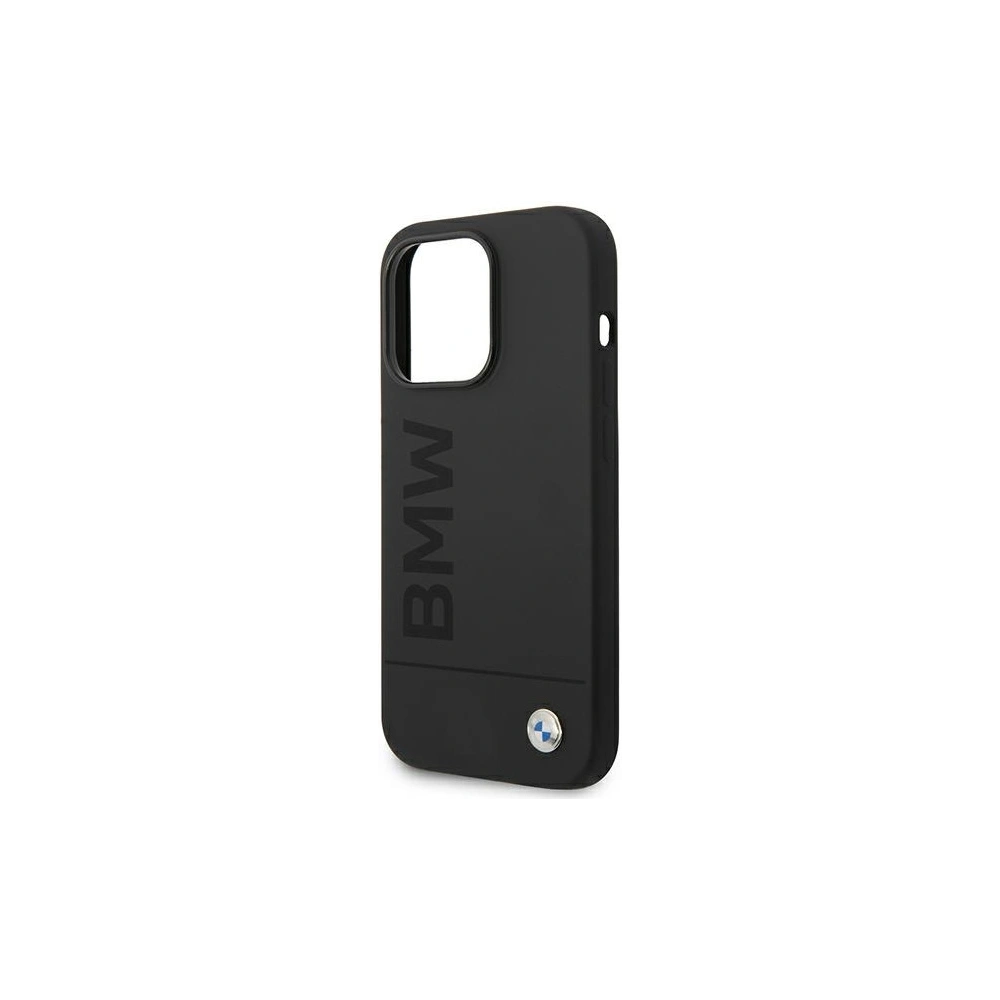 Hurtownia GSM - Etui BMW BMHMP14XSLBLBK Apple iPhone 14 Pro Max fekete/black hardcase Silicone Signature Logo Magsafe - BMW303 - {ean13} - Hurt