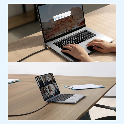 Kabel sieciowy Baseus Speed Seven RJ45 10Gbps 10m czarny