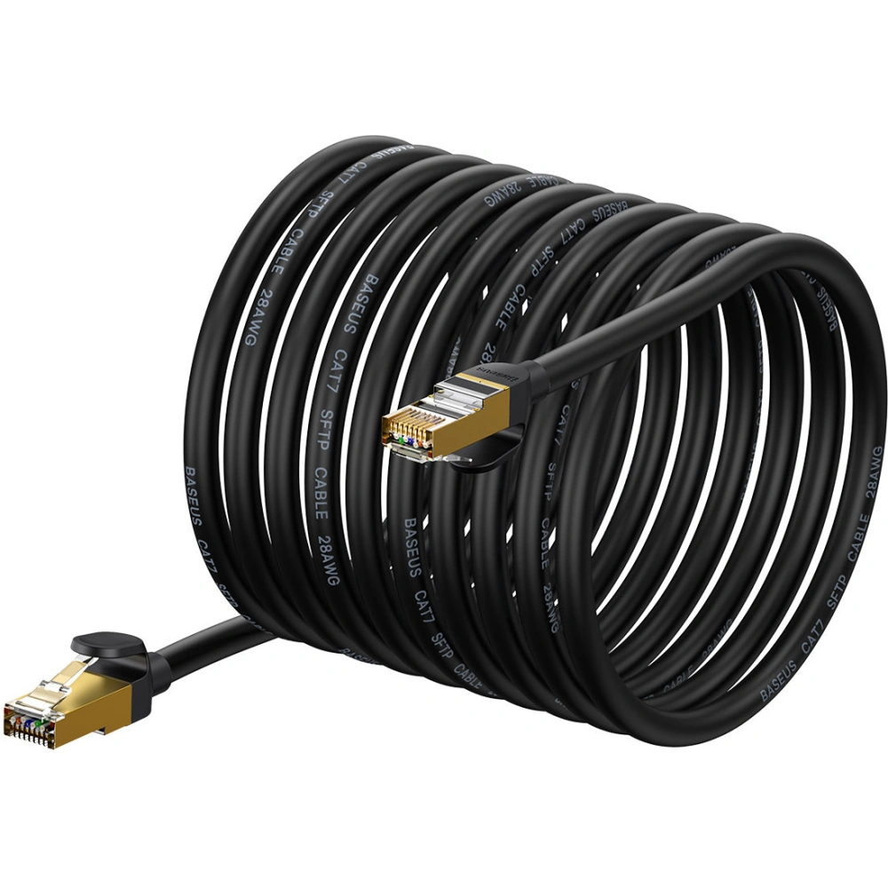 Wholesale Ethernet Cable Baseus Speed Seven RJ45 10Gbps 20m black - BSU3558 - {ean13} - Hurt