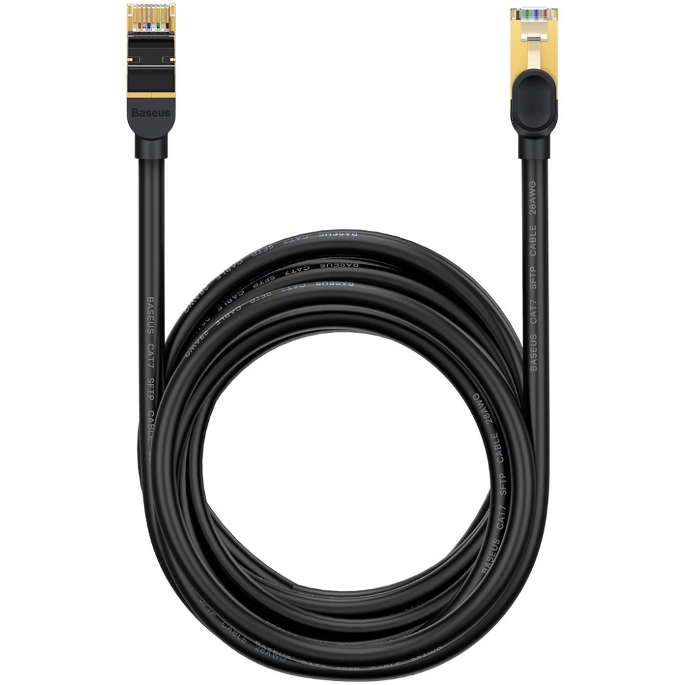 Wholesale Ethernet Cable Baseus Speed Seven RJ45 10Gbps 30m black - BSU3559 - {ean13} - Hurt
