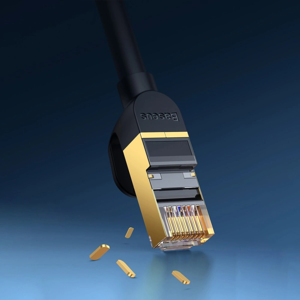 Hurtownia GSM - Kabel síťový Baseus Speed Seven RJ45 10Gbps 30m černý - BSU3559 - {ean13} - Hurt