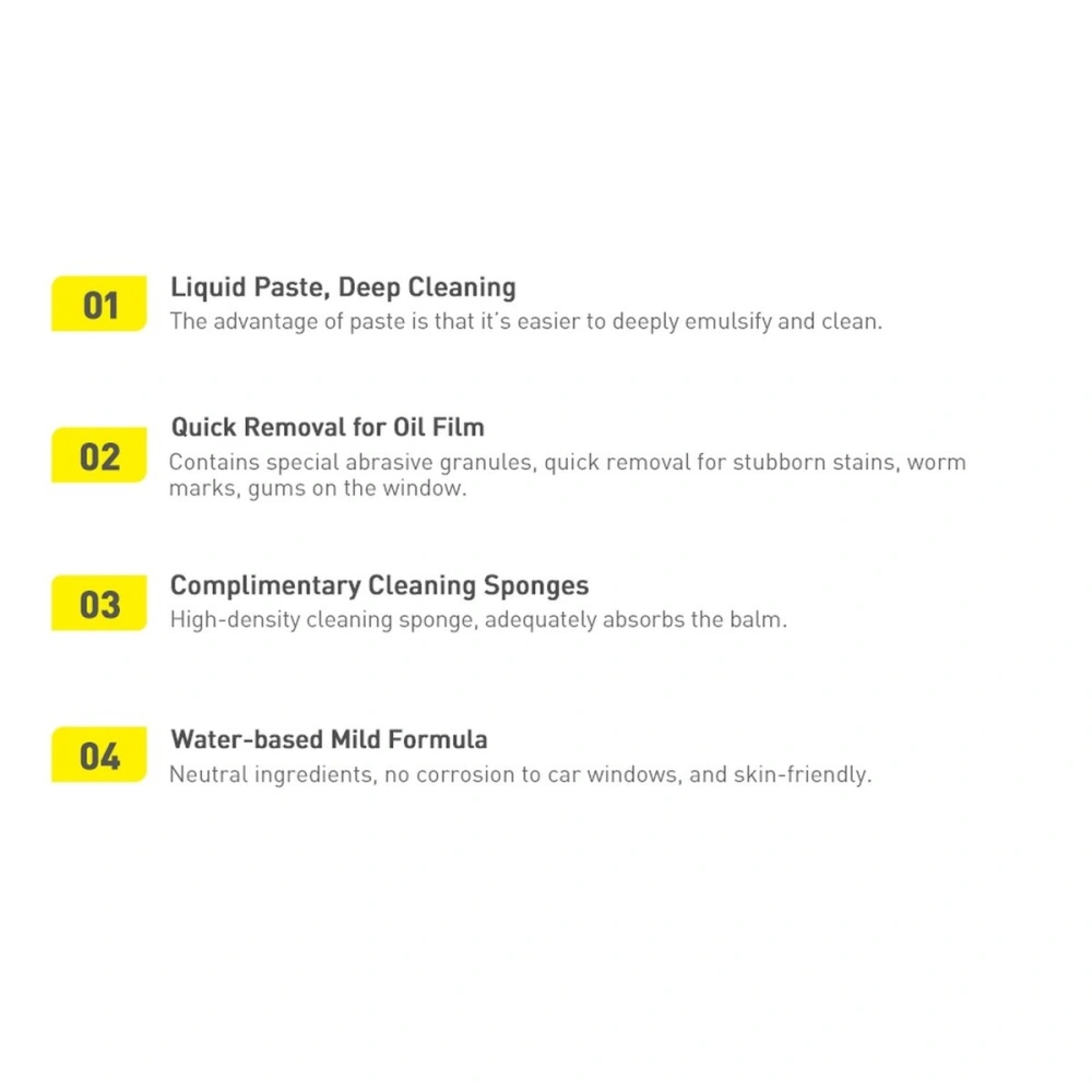 Wholesale Baseus Auto-care milk for removing greasy streaks from windows 200ml - BSU3560 - {ean13} - Hurt