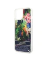 Hurtownia GSM - Etui Guess GUHCP14SLFLSB Apple iPhone 14 albastru/blue hardcase Flower Liquid Glitter - GUE2062 - {ean13} - Hurt