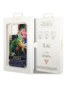 Hurtownia GSM - Etui Guess GUHCP14SLFLSB Apple iPhone 14 albastru/blue hardcase Flower Liquid Glitter - GUE2062 - {ean13} - Hurt
