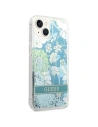 Hurtownia GSM - Case Guess GUHCP14SLFLSN Apple iPhone 14 grün/hardcase Flower Liquid Glitter - GUE2063 - {ean13} - Hurt