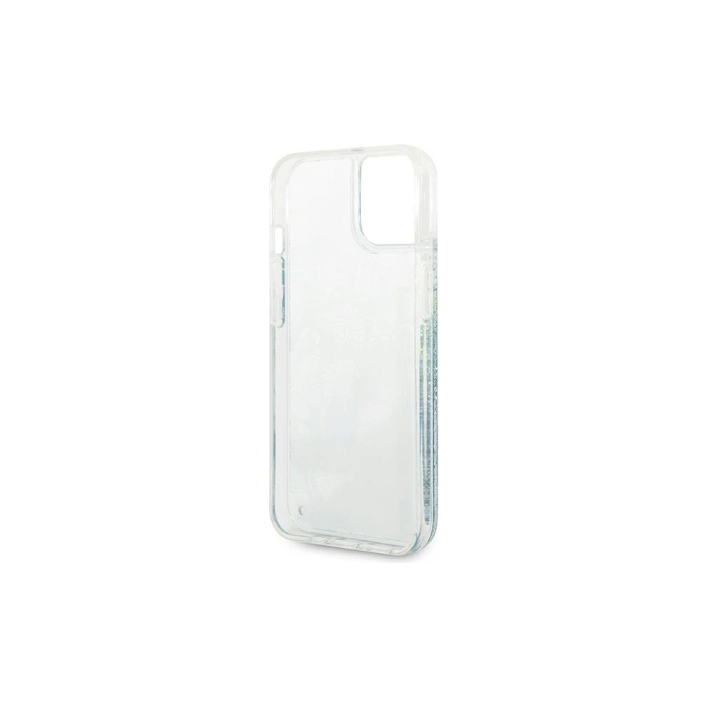 Hurtownia GSM - Etui Guess GUHCP14SLFLSN Apple iPhone 14 zelené/green hardcase Flower Liquid Glitter - GUE2063 - {ean13} - Hurt