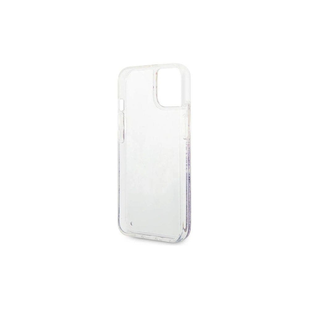 Hurtownia GSM - Etui Guess GUHCP14SLFLSU Apple iPhone 14 lila/purple kemény hátlap Virágos Folyékony Csillám - GUE2064 - {ean13} - Hurt