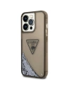 Wholesale Guess GUHCP14XLFCTPK Apple iPhone 14 Pro Max black hardcase Liquid Glitter Palm Collection - GUE2065 - {ean13} - Hurt