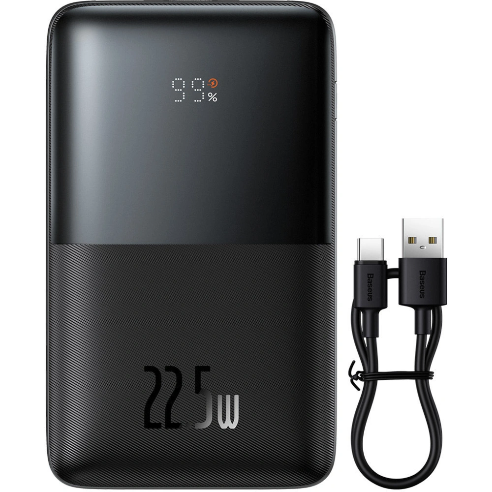 Wholesale Powerbank Baseus Bipow Pro 20000mAh 22.5W + USB-A - USB-C cable 3A 0.3m black - BSU3561 - {ean13} - Hurt