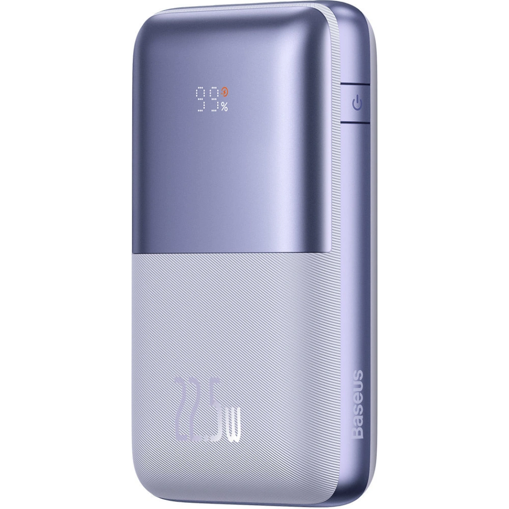 Wholesale Powerbank Baseus Bipow Pro 20000mAh 22.5W + USB-A - USB-C cable 3A 0.3m purple - BSU3562 - {ean13} - Hurt