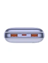 Wholesale Powerbank Baseus Bipow Pro 20000mAh 22.5W + USB-A - USB-C cable 3A 0.3m purple - BSU3562 - {ean13} - Hurt