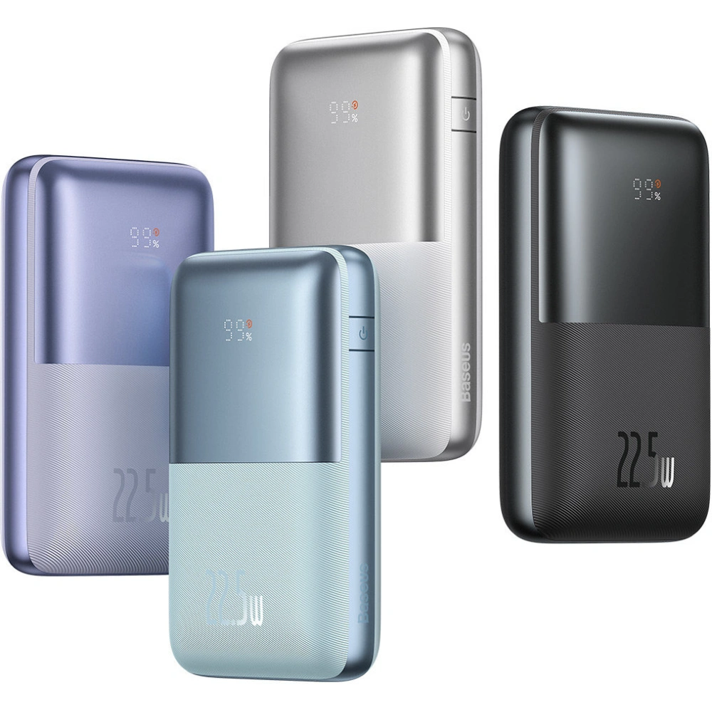 Hurtownia GSM - Powerbank Baseus Bipow Pro 20000mAh 22.5W + cablu USB-A - USB-C 3A 0.3m violet - BSU3562 - {ean13} - Hurt