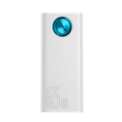 Powerbank Baseus Amblight 65W 30000mAh Overseas Edition biały