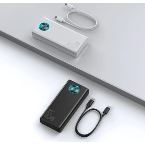 Powerbank Baseus Amblight 65W 30000mAh Overseas Edition biały