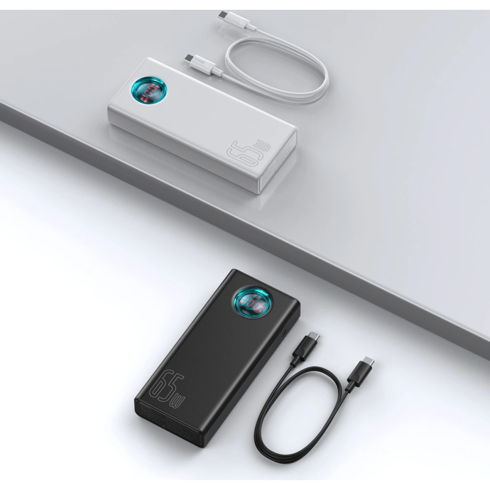 Hurtownia GSM - Powerbank Baseus Amblight 65W 30000mAh Overseas Edition weiß - BSU3565 - {ean13} - Hurt