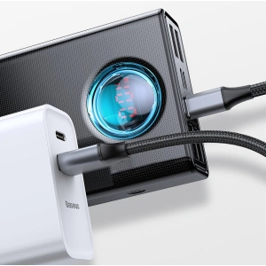 Powerbank Baseus Amblight 65W 30000mAh Overseas Edition biały