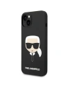 Hurtownia GSM - Etui Karl Lagerfeld KLHCP14SSLKHBK Apple iPhone 14 hardcase černý/black Silicone Karl`s Head - KLD1078 - {ean13} - Hurt